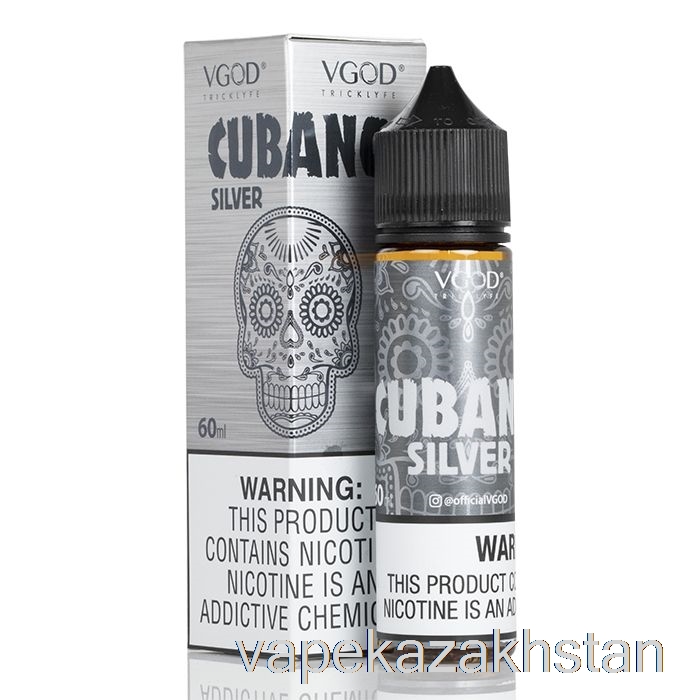 Vape Disposable Cubano Silver - VGOD E-Liquid - 60mL 3mg